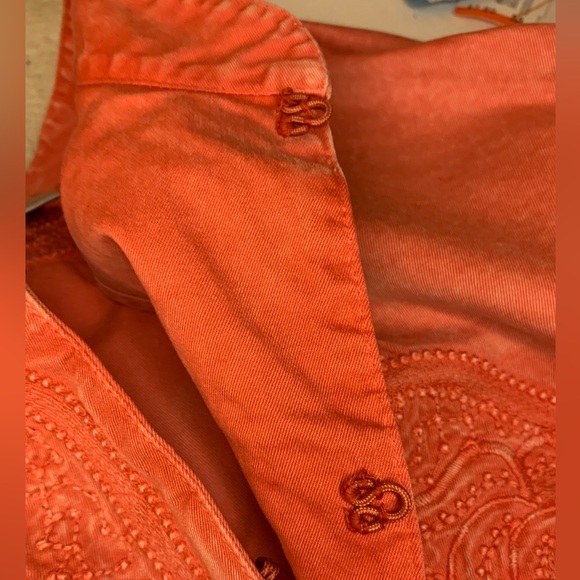 Chico’s Embellished cotton Jacket - Picture 7 of 8